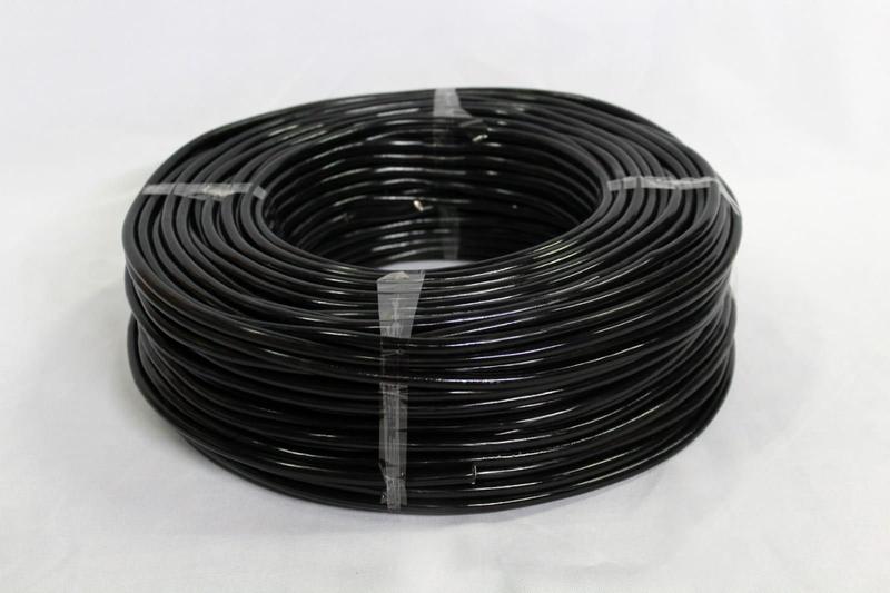 Fio Cabo Flexível 6 Mm 100 Metros Preto - Eletroleste Imagem de Fio Cabo Flexível 6 Mm 100 Metros Preto