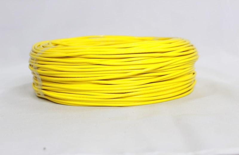 Imagem de Fio Cabo Flexível 6 Mm 30 Metros Amarelo