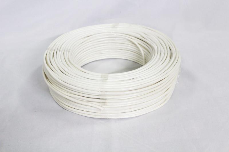 Fio Cabo Flexível 6 Mm 50 Metros Branco - EletroLeste Imagem de Fio Cabo Flexível 6 Mm 50 Metros Branco