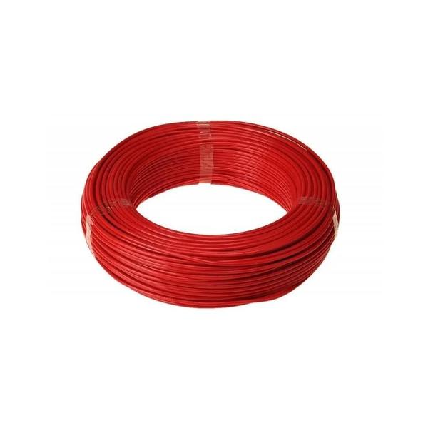 Fio Cabo Flexível 6mm Vermelho- 15 Metros - SEVEN_ELETRO Imagem de Fio Cabo Flexível 6mm Vermelho- 15 Metros