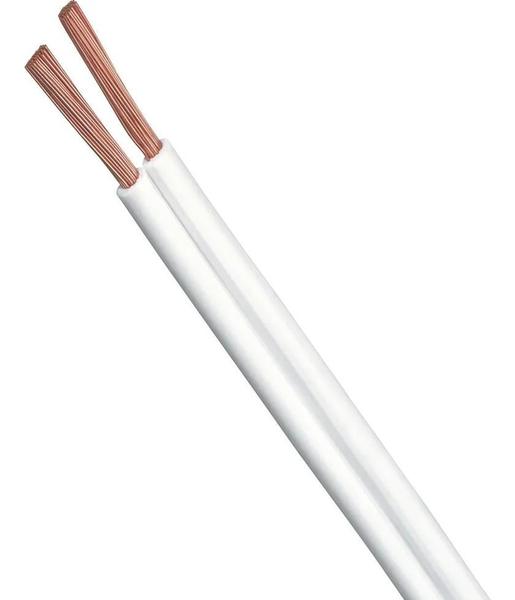 Fio Cabo Paralelo Branco Voltflex - 1,50mm / 20 Metros Imagem de Fio Cabo Paralelo Branco Voltflex - 1,50mm / 20 Metros