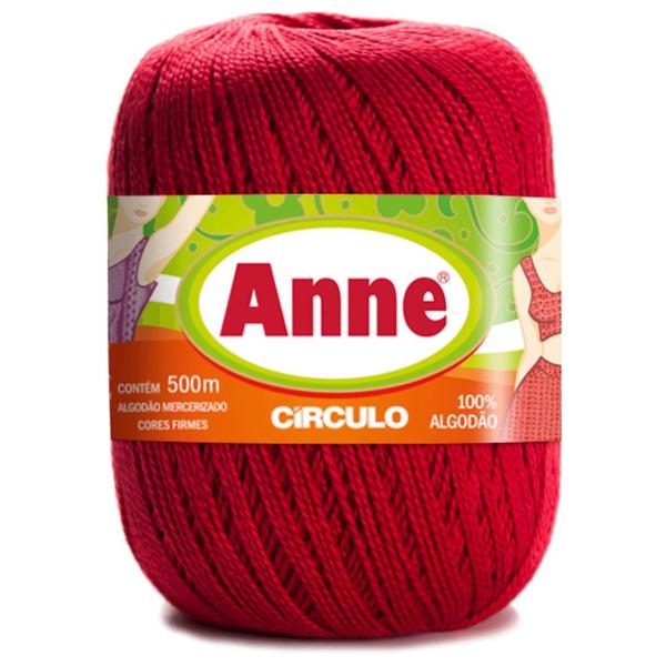 Fio Círculo Anne 100% Algodão - 500m - 160g Imagem de Fio Círculo Anne 100% Algodão - 500m - 160g