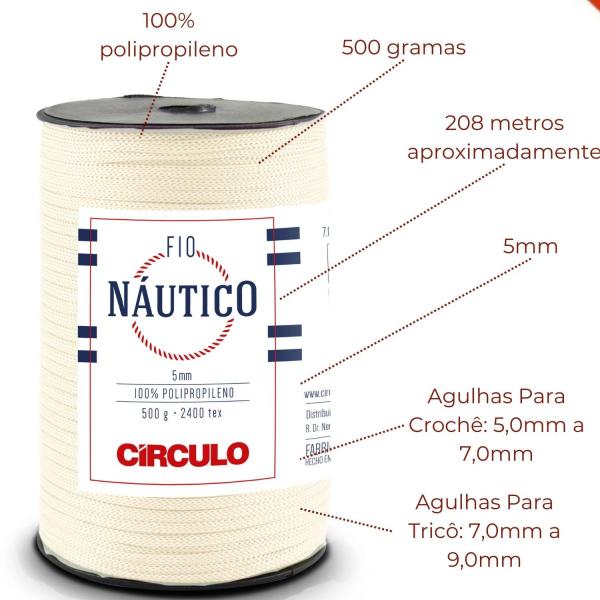 Imagem de Fio Circulo Náutico 208 M Com 500 G