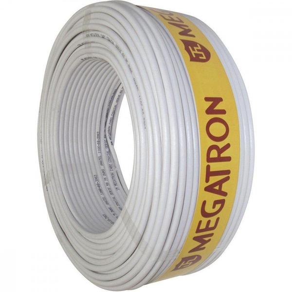 Imagem de Fio Coaxial Megatron 06 Branco 67% 100M 1447