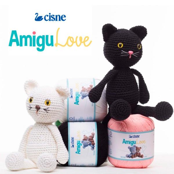 Imagem de Fio Crochê Amigulove 100% Algodão Mercerizado Amigurumi 100g