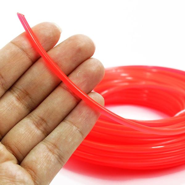 Imagem de Fio de Corte Nylon Redondo 3mm Para Aparar Grama Roçadeira 15 Metros