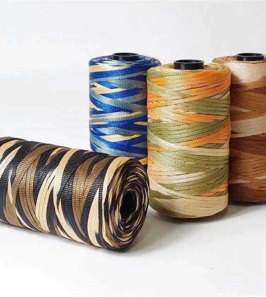 Imagem de Fio de Crochê Leve de Verão 100g - Linha de Viscose para Bolsa e Chapéu