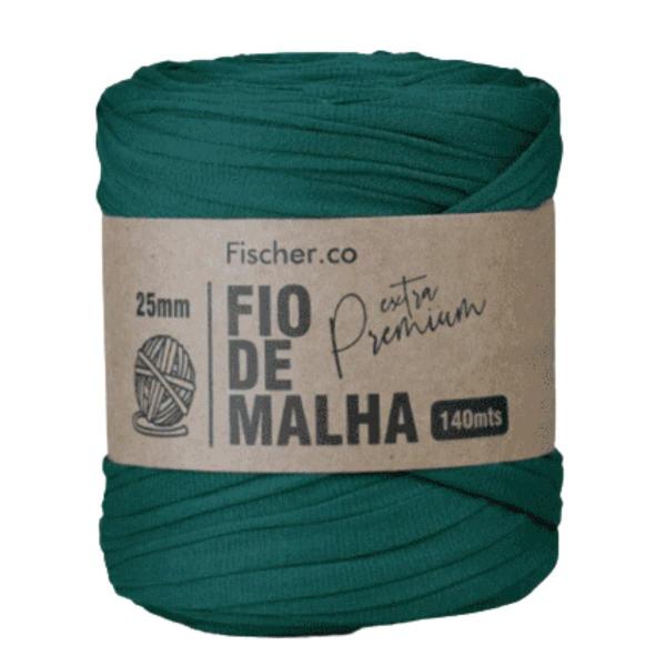 Imagem de Fio de malha extra premium 25mm - 64 esmeralda (cor especial)