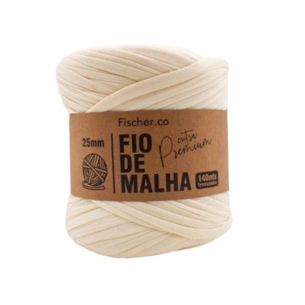 Imagem de Fio de malha extra premium 25mm cor 10 manteiga unidade