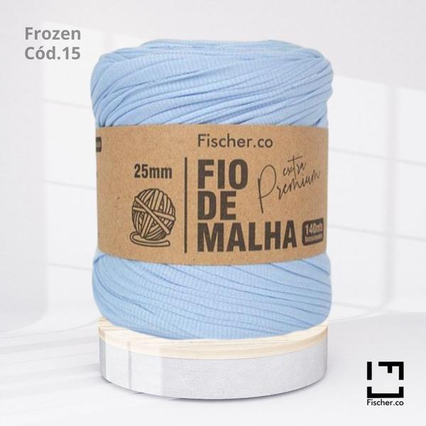 Imagem de Fio de Malha Extra Premium Fischer 25mm Frozen Cód. 15