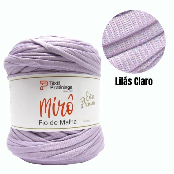 Imagem de Fio de Malha Extra Premium Mirô - Lilas Claro 140MT