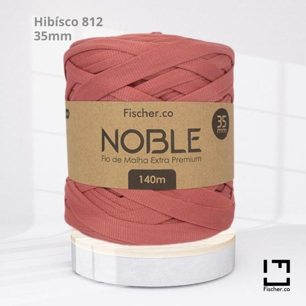 Imagem de Fio de Malha Extra Premium Noble Fischer 35mm 140mts Hibisco 812