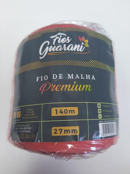 Imagem de Fio de malha guarani Premium 140 metros 27mm  goiaba