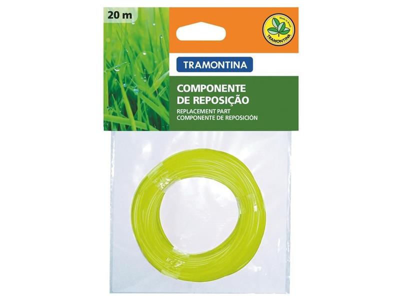 Imagem de Fio de nylon 1.8 mm com 20 metros de comprimento para aparador tramontina