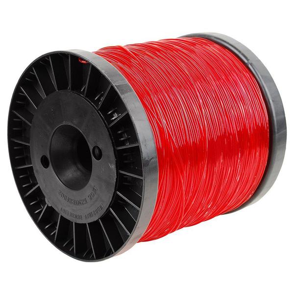 Imagem de Fio de Nylon para Aparador de Grama Vermelho 1,60mm 2.0kg Ekilon