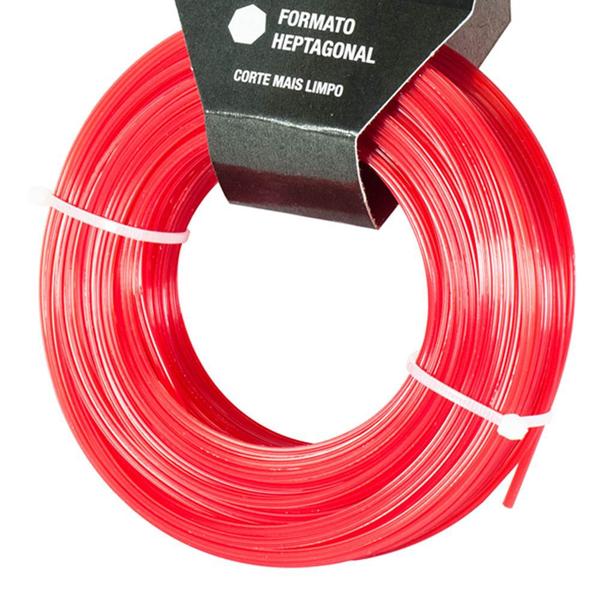 Fio De Nylon Para Roçadeira 2.0 Mm 30 M - ROCAST Imagem de Fio De Nylon Para Roçadeira 2.0 Mm 30 M