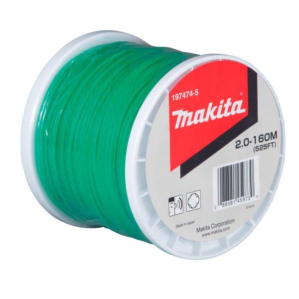 Imagem de Fio De Nylon Para Roçadeira 2.0X160Mt Makita 197474-5