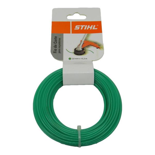 Imagem de Fio De Nylon Redondo 2mm Stihl Rolo 15,3mts P/ Fs38 /fse60