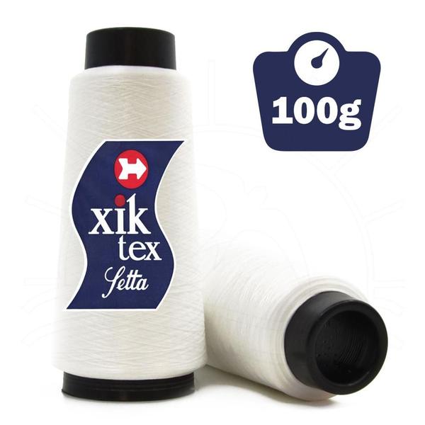 Imagem de Fio de Overlock Setta XIK 100g - Natural