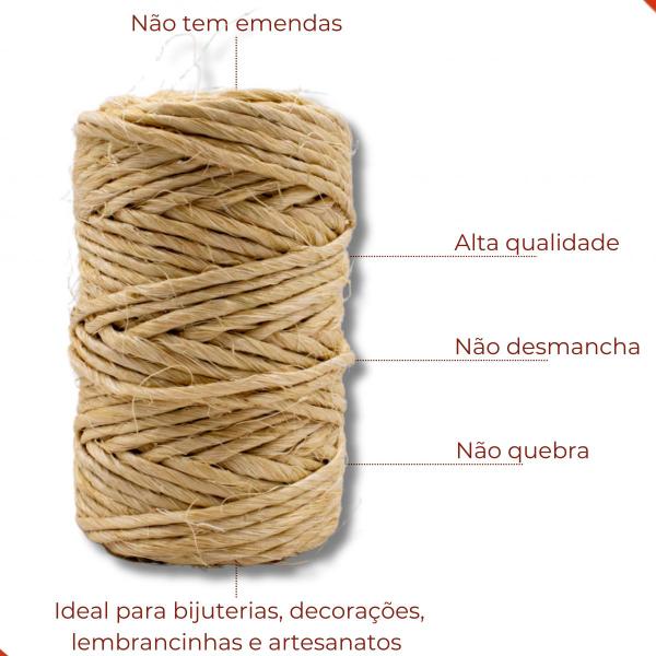 Imagem de Fio de sisal 200/1 com 40 metros