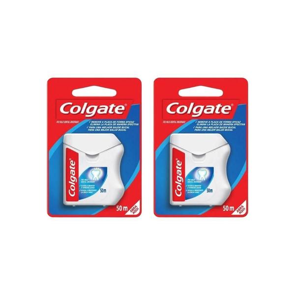 Imagem de Fio Dental Colgate 50M - Kit Com 2Un