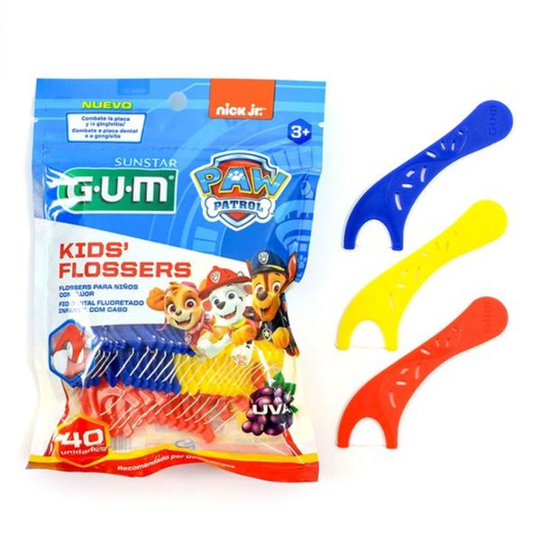 Imagem de Fio Dental Gum Flosser Kids Patrulha Canina - Sunstar