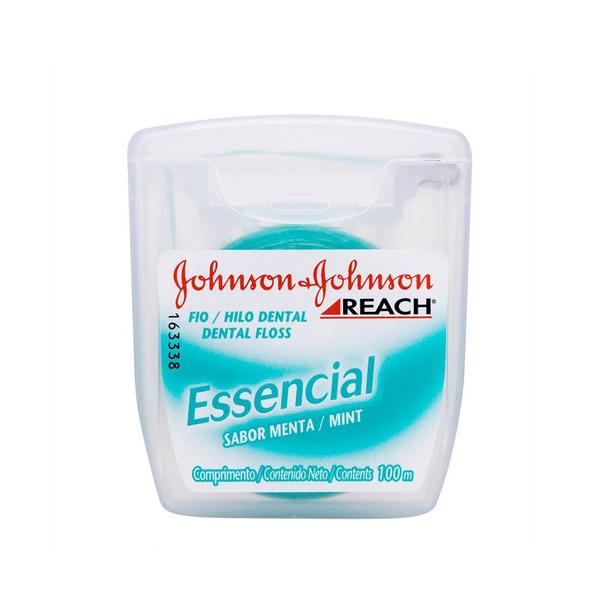 Imagem de Fio Dental J&J Reach Essencial Menta 100m