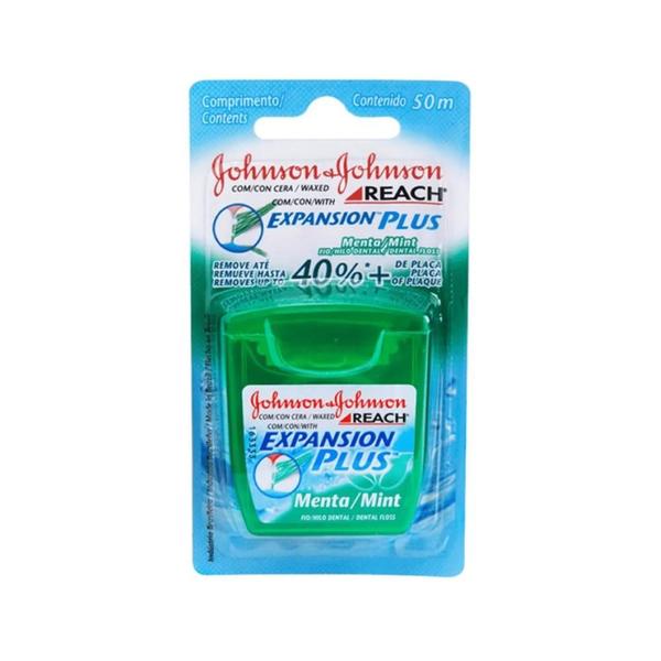 Imagem de Fio dental johnsons reach essencial sabor menta 50 metros Reach