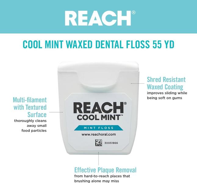 Imagem de Fio dental Listerine Cool Mint, 6 unidades