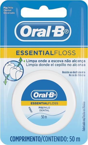 Imagem de Fio Dental Oral-B Essential Floss Encerado 50 metros