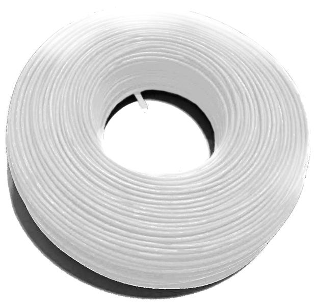 Imagem de Fio Elétrico Branco Cabo Flexível 1 X 4mm Rolo 100m