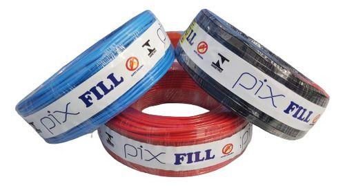 Fio Elétrico Cabo Flexível 4,0mm Rolo 50 Metros 750v Pixfill - PIX FILL Imagem de Fio Elétrico Cabo Flexível 4,0mm Rolo 50 Metros 750v Pixfill
