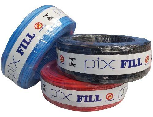 Fio Elétrico Cabo Flexível 4,0mm Rolo 50 Metros 750v Pixfill - PIX FILL Imagem de Fio Elétrico Cabo Flexível 4,0mm Rolo 50 Metros 750v Pixfill