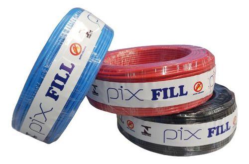 Fio Elétrico Cabo Flexível 6,0mm Rolo 50 Metros 750v Pixfill - PIX FILL Imagem de Fio Elétrico Cabo Flexível 6,0mm Rolo 50 Metros 750v Pixfill