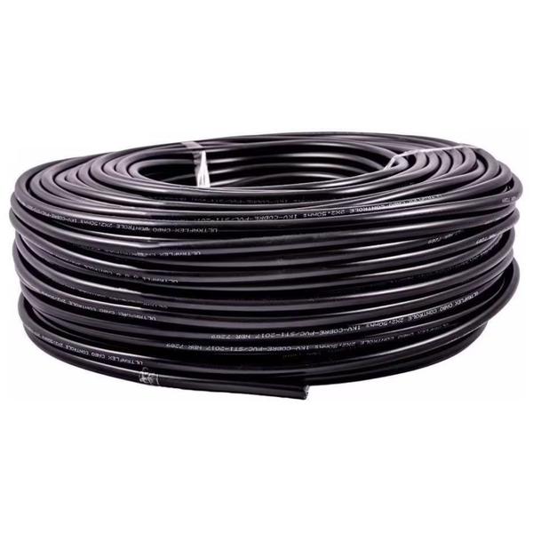 Fio elétrico cabo pp flexivel 2 x 2,5mm² rolo 100 metros hepr - RCM CABOS ELÉTRICOS Imagem de Fio elétrico cabo pp flexivel 2 x 2,5mm² rolo 100 metros hepr