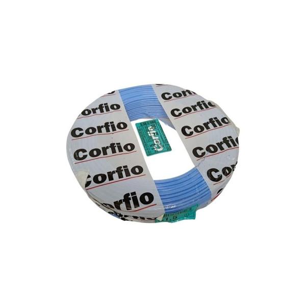 Imagem de Fio Elétrico Flexível Corfio 4mm 750v Rolo 100m Azul