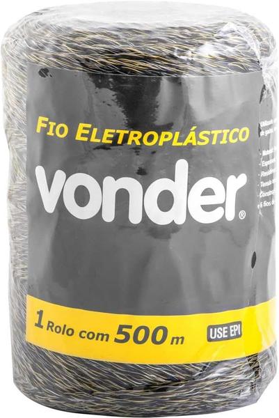 Fio eletroplastico inox 500 m vonder Imagem de Fio eletroplastico inox 500 m vonder