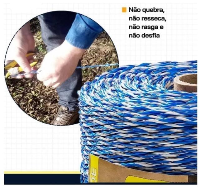 Imagem de Fio Fibra de Vidro Zebu 500M Azul 32344