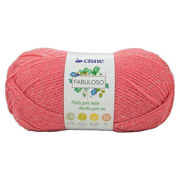 Imagem de Fio/Lã Cisne Fabuloso 100g 98% Acrilico Tex 500 - Coleção Fashion 2023