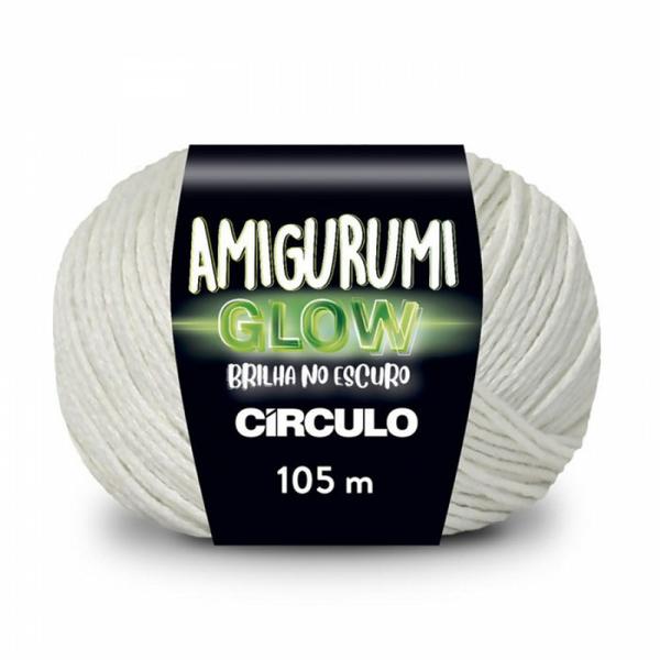 Imagem de Fio Linha Amigurumi Glow Círculo - 50g / 105m - Brilha no Escuro