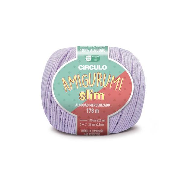 Imagem de Fio/Linha Circulo Amigurumi Slim - Tex 394, 70g, 178m 100% algodão