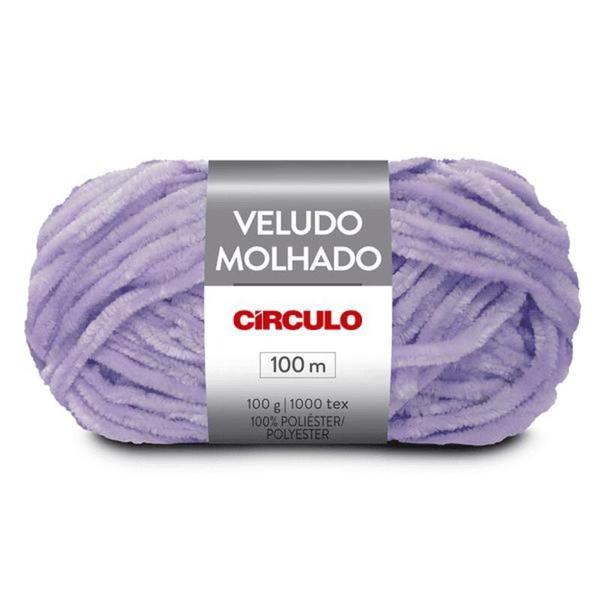 Imagem de Fio Linha Lã Veludo Molhado Circulo - 100m/100g