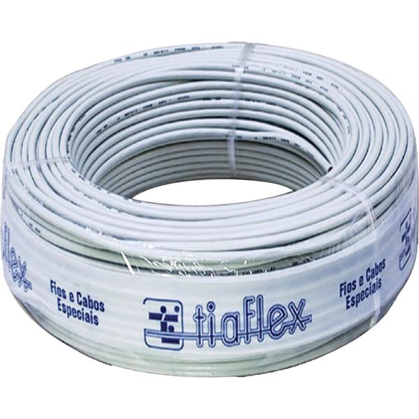 Fio Manga 4 x 22AWG Com Blindagem Bege Tiaflex - RL / 100 Imagem de Fio Manga 4 x 22AWG Com Blindagem Bege Tiaflex - RL / 100