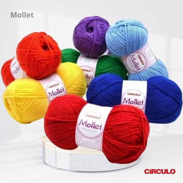 Imagem de Fio Mollet Circulo 40g Cor Brasa 4817