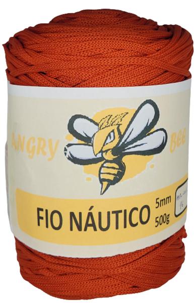 Fio Náutico Premium Poliéster 5Mm 500G Trico Croche Vermelho - Angry Bee Imagem de Fio Náutico Premium Poliéster 5Mm 500G Trico Croche Vermelho