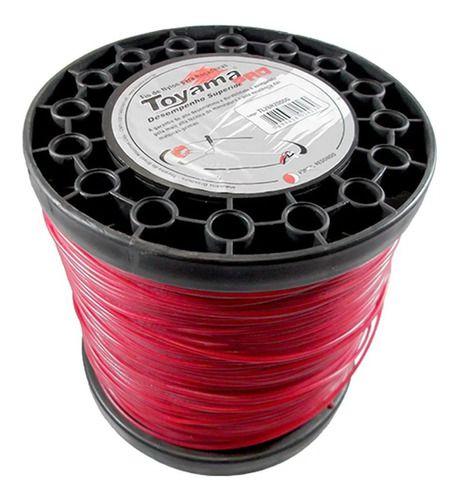 Imagem de Fio Nylon Roçadeiras Bobina 2kg 2.7mm 358m Redondo Toyama