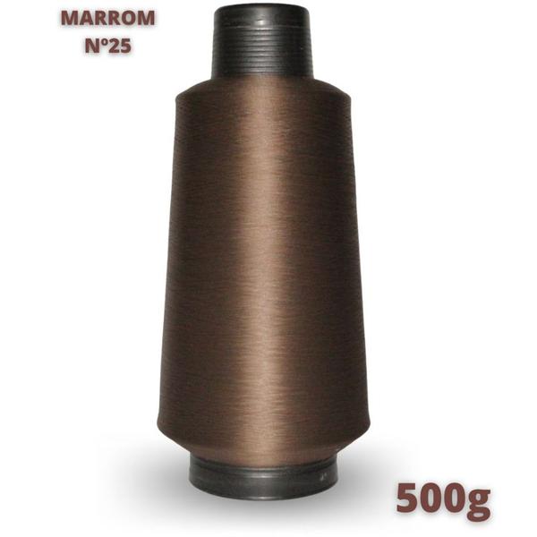 Imagem de Fio para costura overlock colorido 1 cone de 500 gramas mais de 40 cores - 1 unidade de 500g