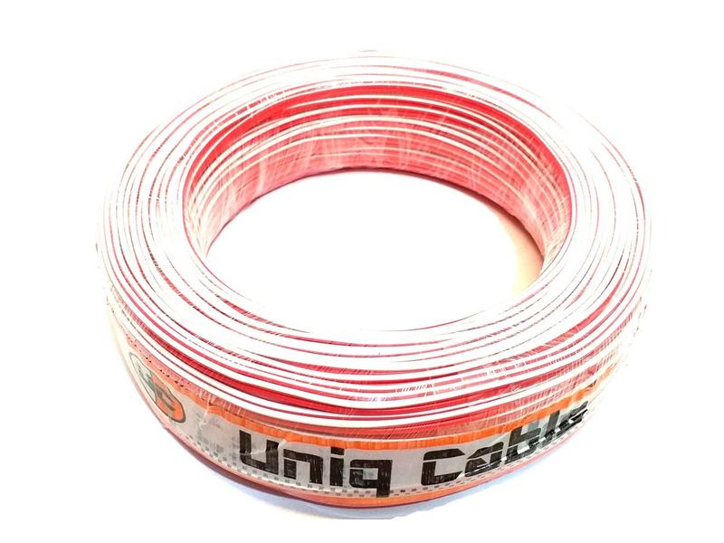 Fio Paralelo 2X1,0 mm 2X16 Emborachado Alto Falante 7 Metros - UNIQ CABLE Imagem de Fio Paralelo 2X1,0 mm 2X16 Emborachado Alto Falante 7 Metros