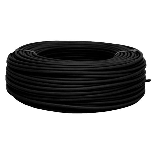 Fio Rigido 10,00Mm 750V Preto Rolo Com 25 Metros Corfio Imagem de Fio Rigido 10,00Mm 750V Preto Rolo Com 25 Metros Corfio