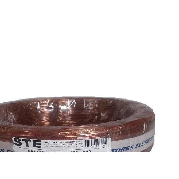 Fio Som Cristal Ste 0,50Mm 2X20 Pr 717 - STEEL CABLE Imagem de Fio Som Cristal Ste 0,50Mm 2X20 Pr 717